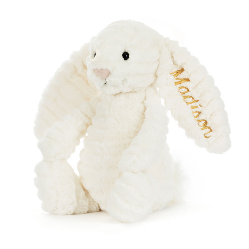 Personalized Bashful Luxe Bunny Nimbus